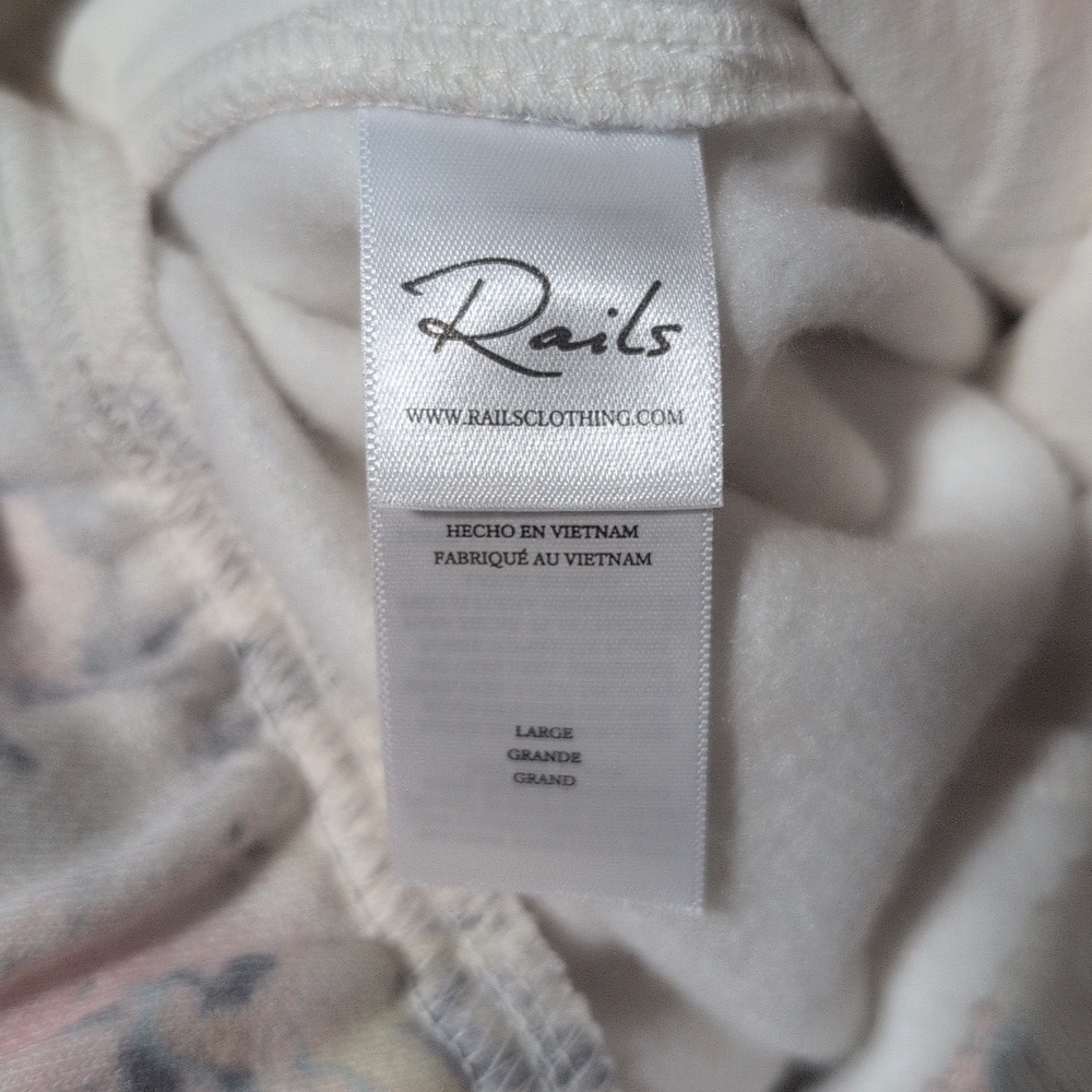 NWT Rails | Simo Sweatpant In Ivory Pastel Marble - Picture 13 of 15